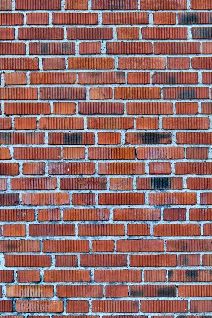 Grunge Red Brick Wall close-up