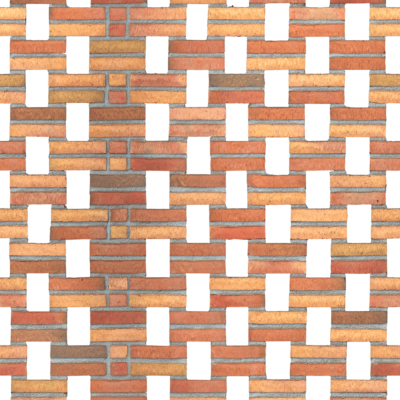 Brick Lattice Wall